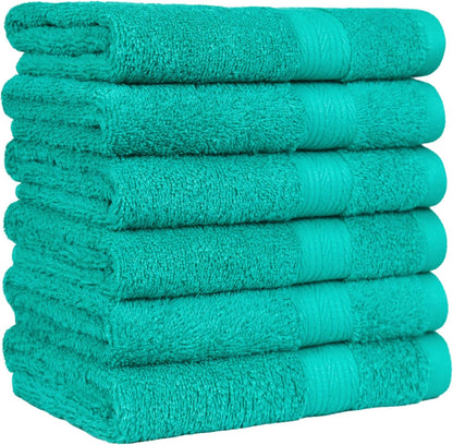 6 Piece hand towels